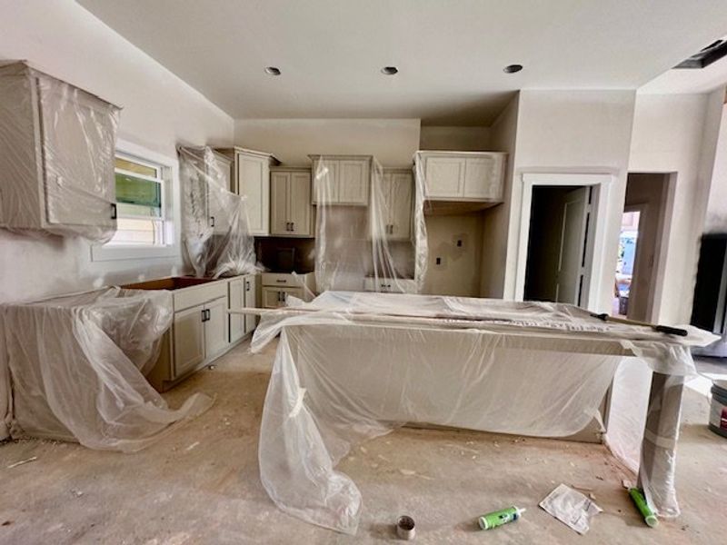 In-progress construction of a new home in Kimbell Acres, Pine Mountain, GA (Image 5).