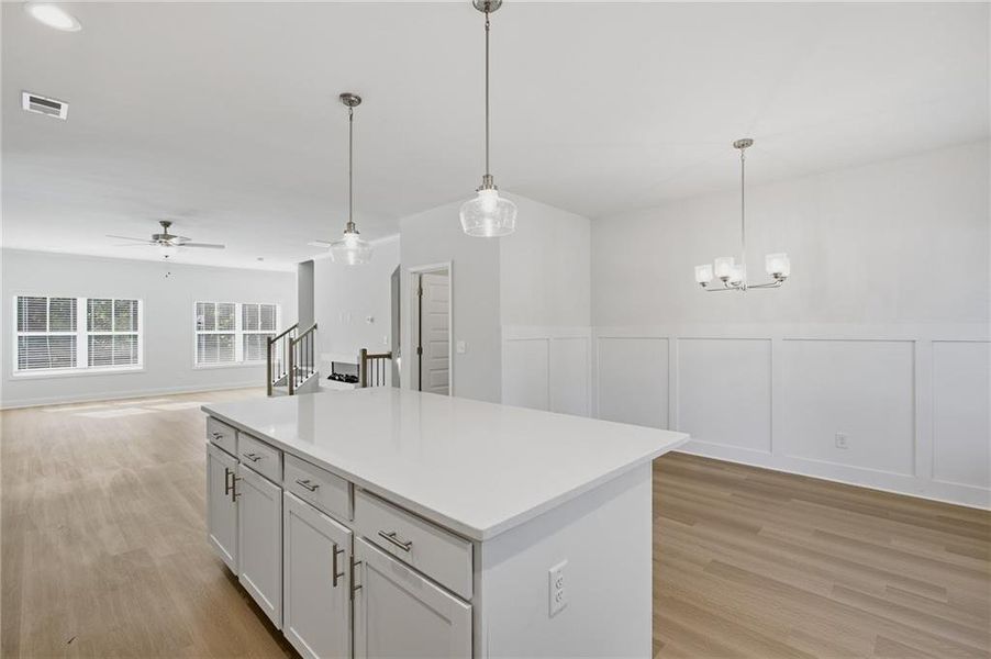 Furnished interior view inside a new home in , Mableton (Image 7).