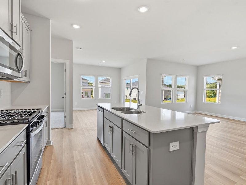 Furnished interior view inside a new home in Creek Ridge - Signature Collection, Spartanburg (Image 6).