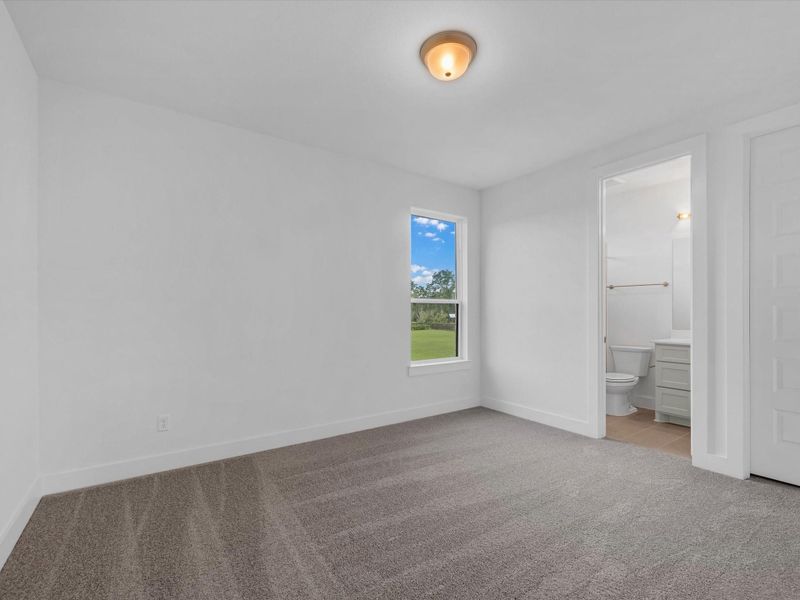 Spacious, unfurnished interior of a new home in The Estates at James Lane, Fulshear (Image 16).