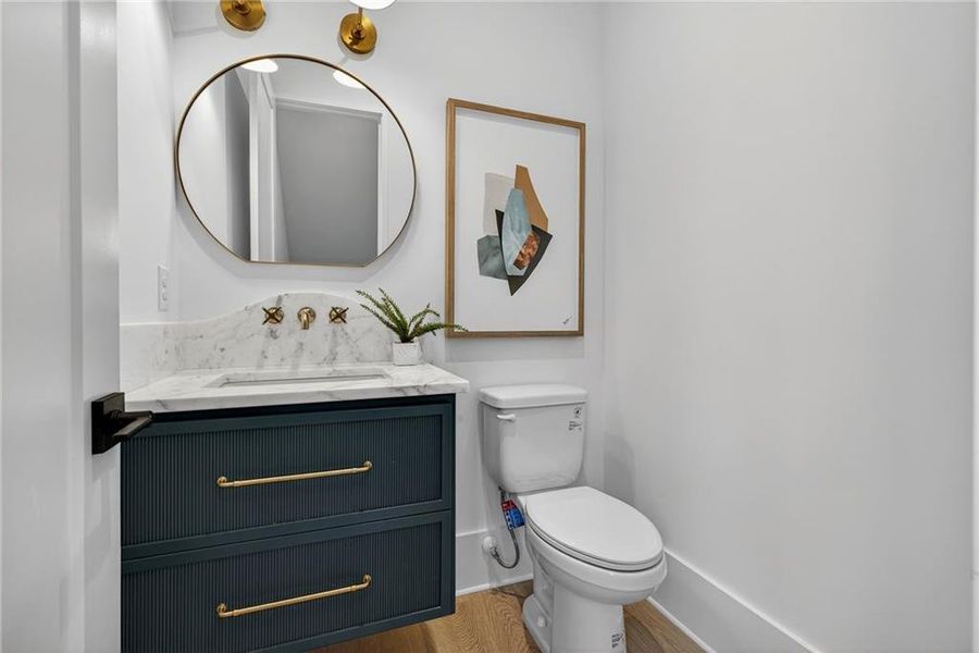 Furnished interior view inside a new home in , Atlanta (Image 48).