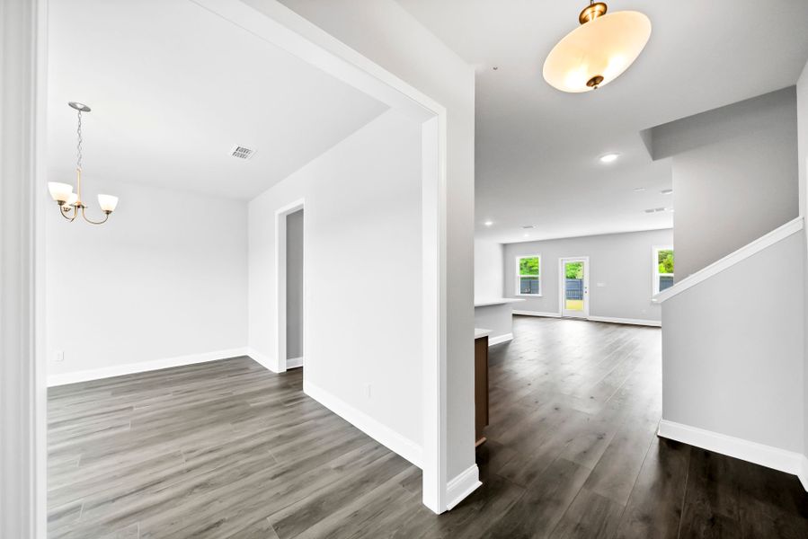 Spacious, unfurnished interior of a new home in Monroe Preserve, Chapin (Image 18).