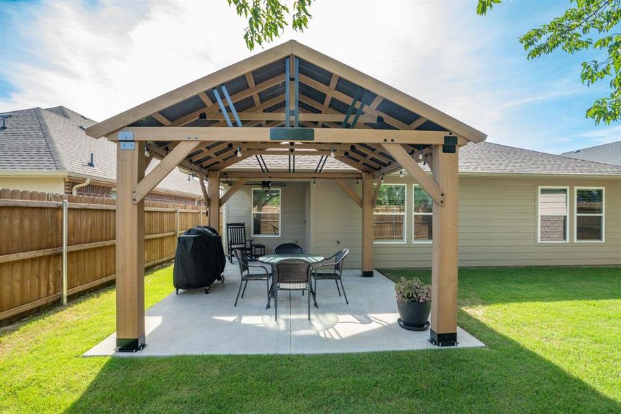 Exterior details and patio area of a home in , Greenville (Image 26).