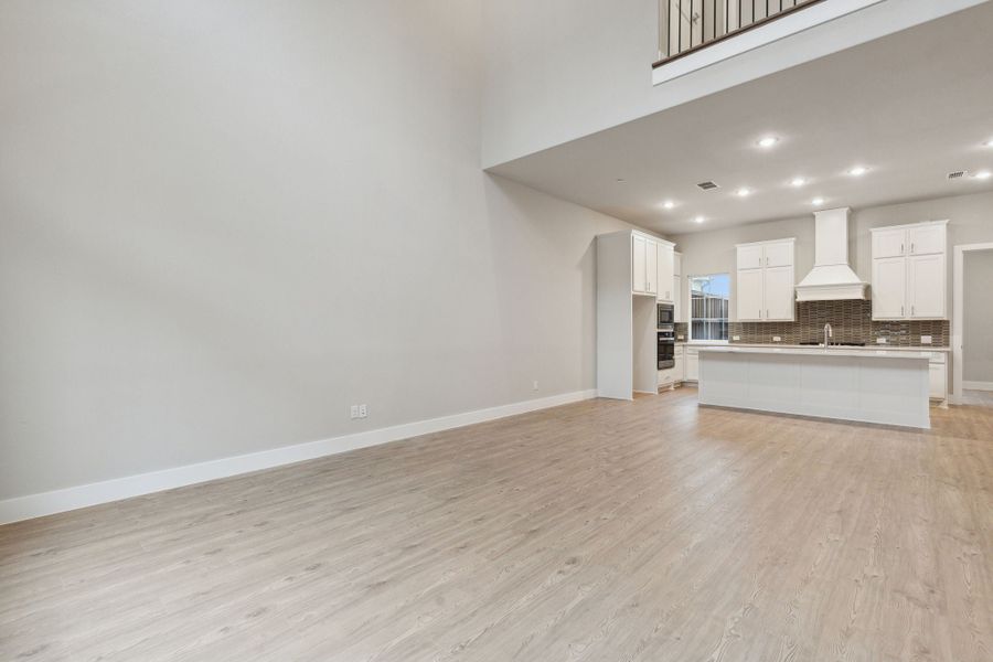 Spacious, unfurnished interior of a new home in Newman Village Townhomes, Frisco (Image 54).