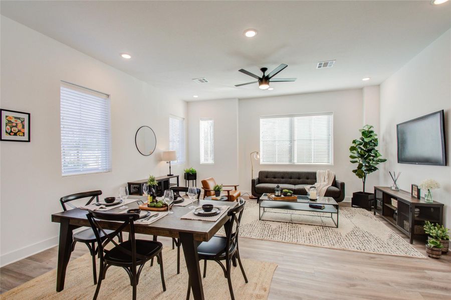 Photos from another community by the same builder, FINISHES & FLOOR PLAN WILL VARY! Ceiling fans are not included!