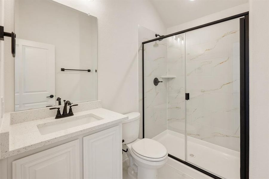 Furnished interior view inside a new home in Union Park Classic 55, Little Elm (Image 7).