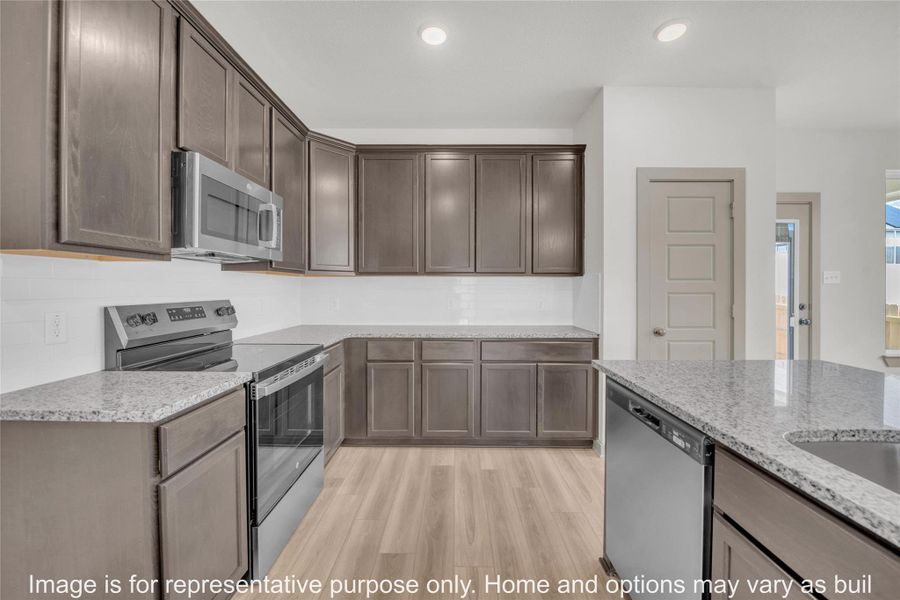 Furnished interior view inside a new home in Sterling Ridge, Huntsville (Image 4).