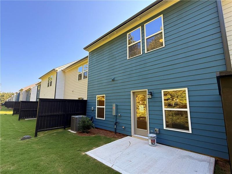 Front exterior of a new home in Laurelwood, Douglasville, GA, highlighting curb appeal (Image 29).