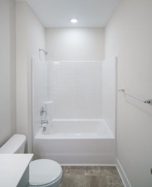 Representative furnished interior of a home built from the The Harper by Cothran Homes in Holly Ridge, Greenville (Image 12).