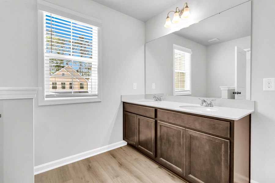 Furnished interior view inside a new home in Central Creek, Goose Creek (Image 39).