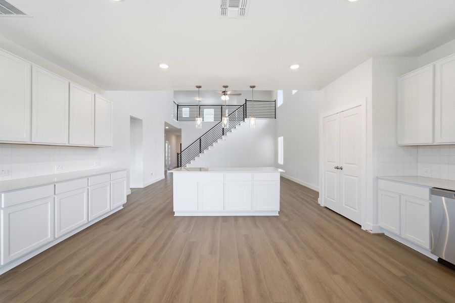 Furnished interior view inside a new home in Sunfield, Buda (Image 10).