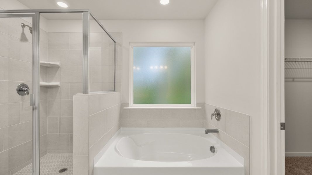 Representative furnished interior of a home built from the Summit by D.R. Horton in The Gates at Pates Creek, Hampton (Image 12).