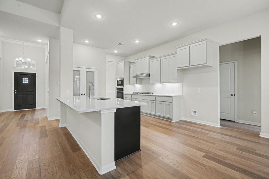 Furnished interior view inside a new home in Encino Estates, Dayton (Image 7).