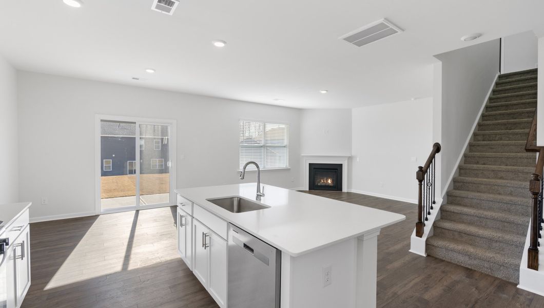 Furnished interior view inside a new home in Spring Ridge, Anderson (Image 11).