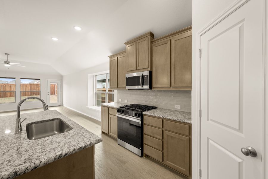 Furnished interior view inside a new home in Silo Mills, Joshua (Image 9).