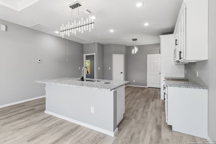 Furnished interior view inside a new home in , San Antonio (Image 18).