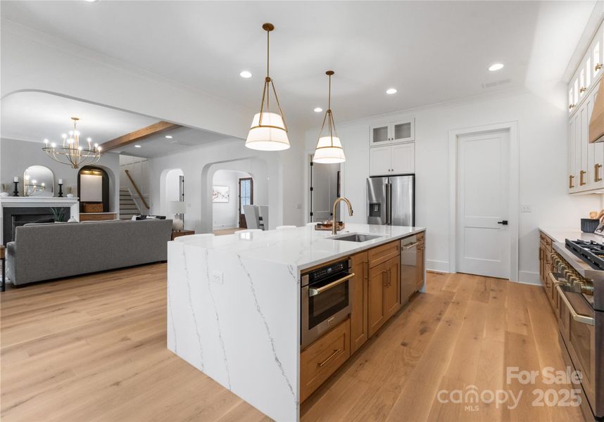 Furnished interior view inside a new home in , Denver (Image 17).
