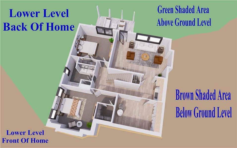 2D floor plan layout of this home in , Jasper, GA (Image 5).