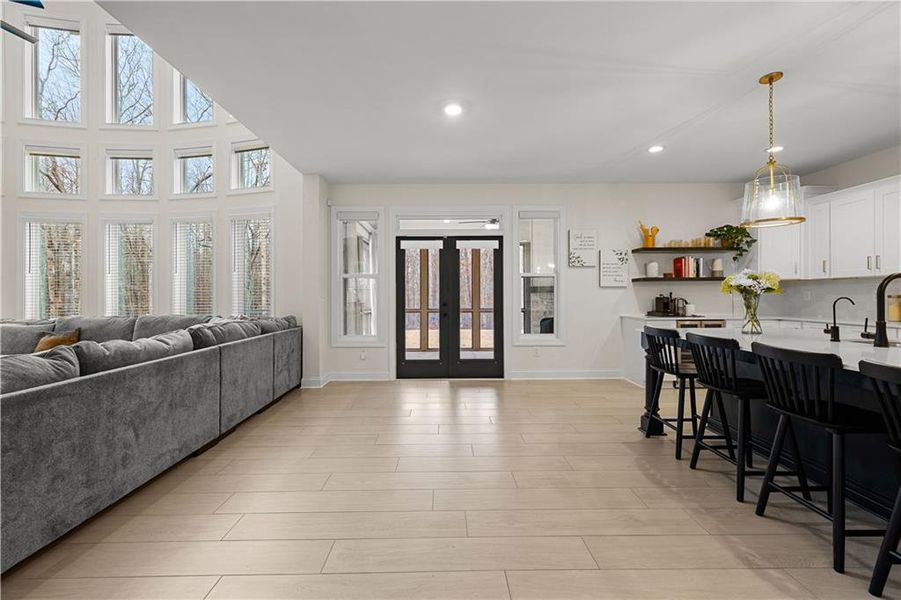 Furnished interior view inside a new home in , Winston (Image 48).