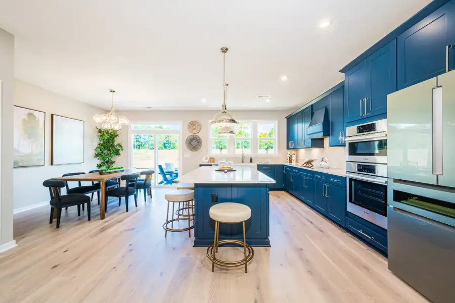 Representative furnished interior of a home built from the Olive by Fischer Homes in Leeland Farms, Fuquay Varina (Image 8).