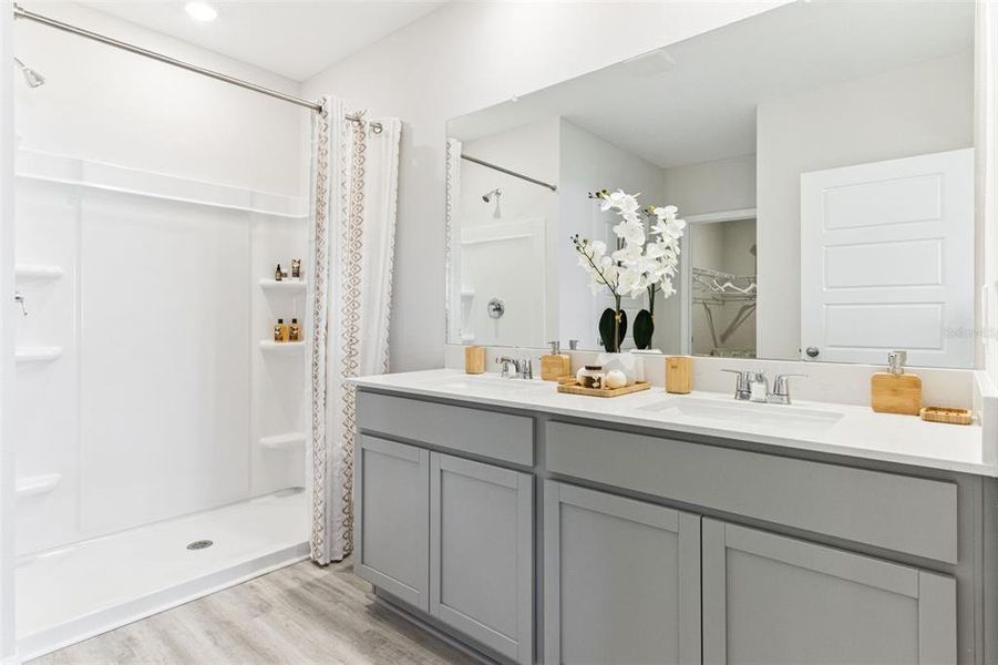 Furnished interior view inside a new home in , Haines City (Image 15).