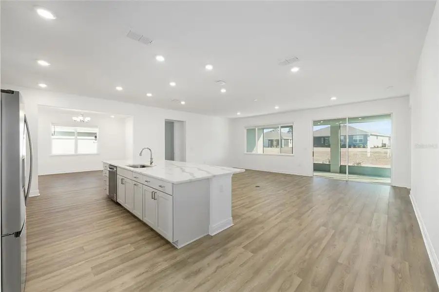 Furnished interior view inside a new home in , Ocala (Image 6).