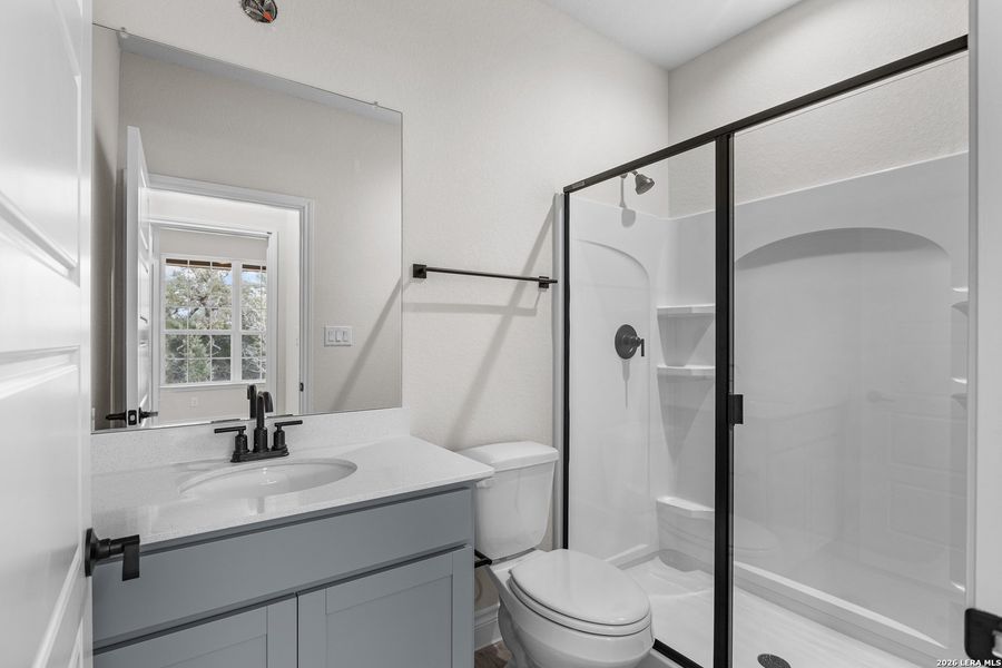 Furnished interior view inside a new home in Horizon Ridge, San Antonio (Image 13). Furnished interior view inside a new home in Horizon Ridge, San Antonio (Image 13).