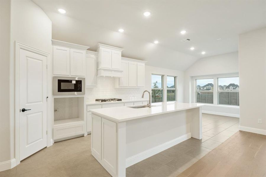 Furnished interior view inside a new home in Painted Tree Woodland District 50, McKinney (Image 14). Furnished interior view inside a new home in Painted Tree Woodland District 50, McKinney (Image 14).
