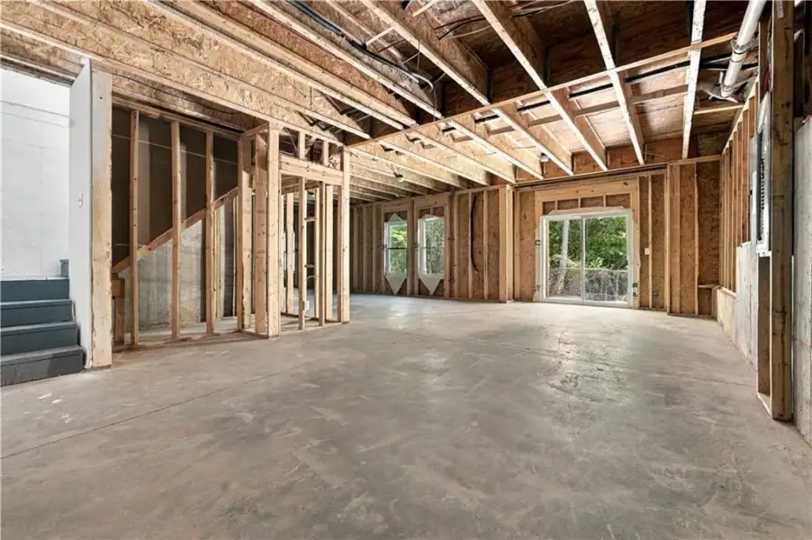 In-progress construction of a new home in , Austell, GA (Image 35).