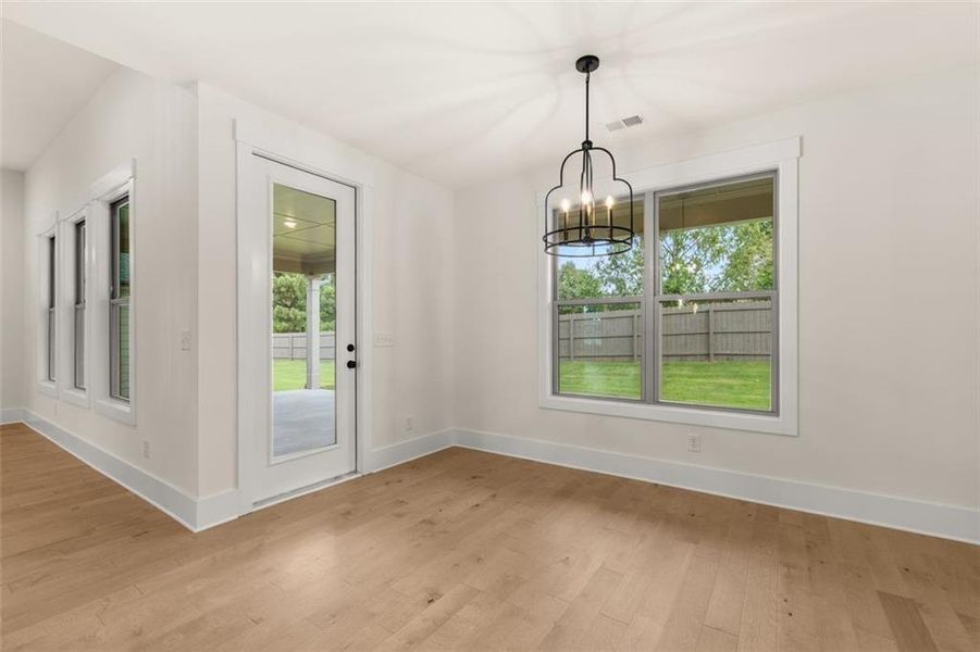 Spacious, unfurnished interior of a new home in Soleil Summit Chase, Snellville (Image 52).
