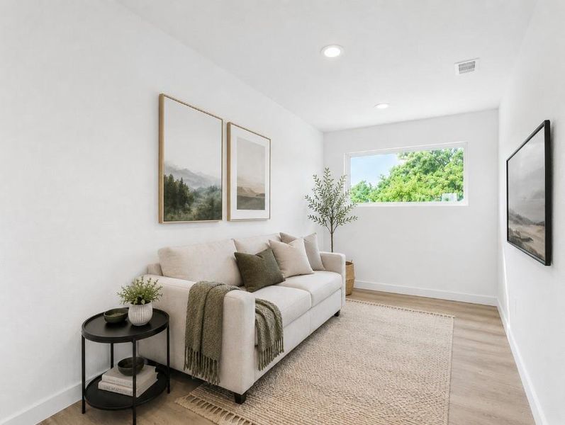 Second floor living area