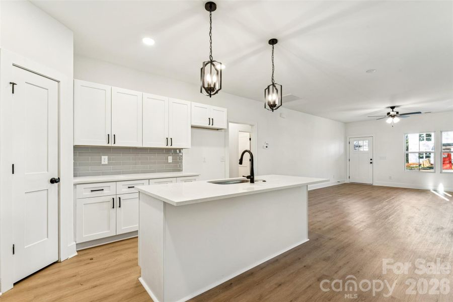 Furnished interior view inside a new home in , Spencer (Image 9).