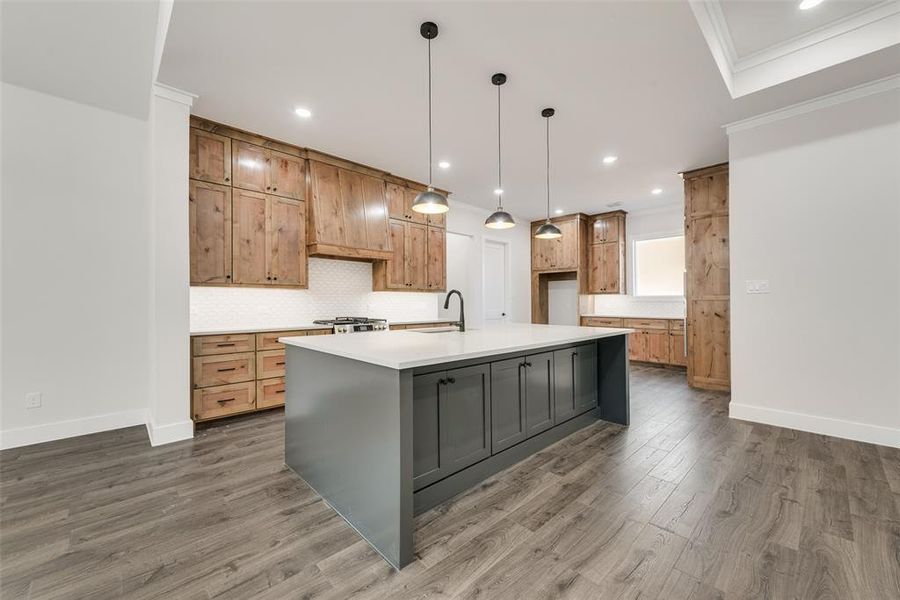 Furnished interior view inside a new home in Lincoln Pointe, Van Alstyne (Image 8). Furnished interior view inside a new home in Lincoln Pointe, Van Alstyne (Image 8).