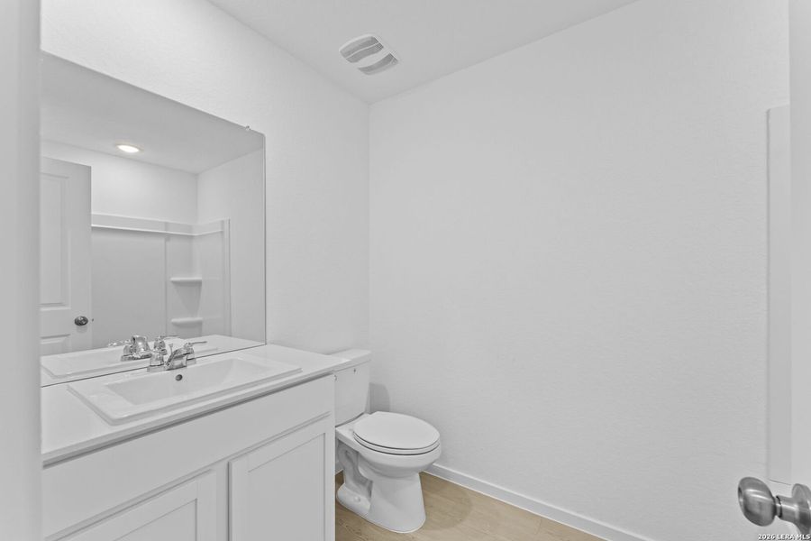 Furnished interior view inside a new home in Waterwheel, San Antonio (Image 11).