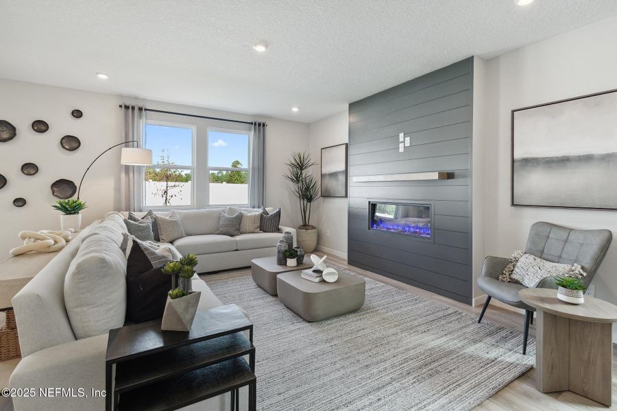Furnished interior view inside a new home in Magnolia Series at Seminole Palms, Palm Coast (Image 4).