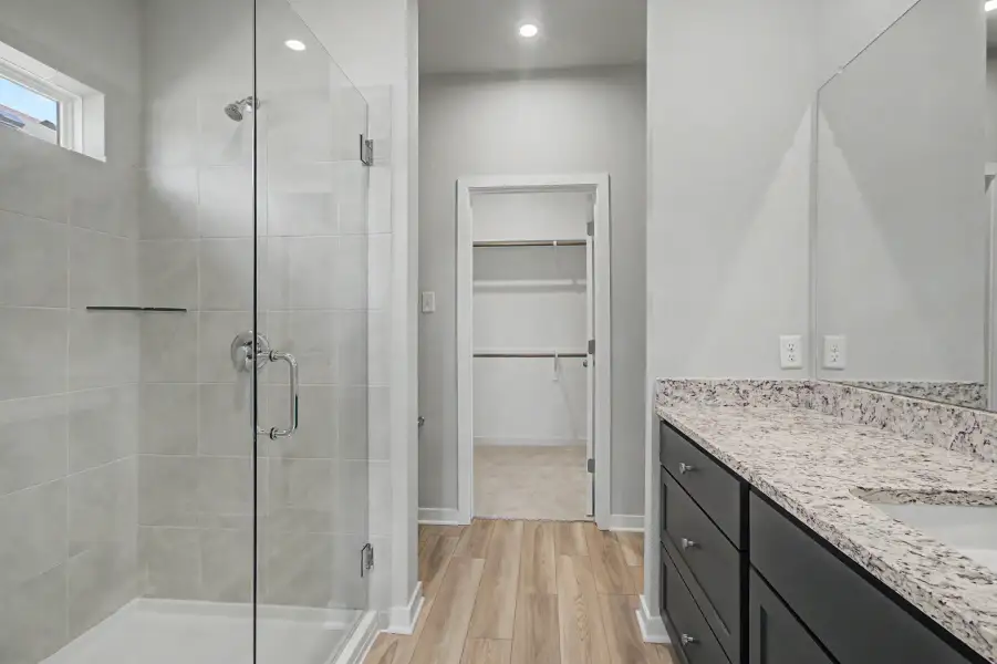 Furnished interior view inside a new home in Hillside Village, Temple (Image 6).