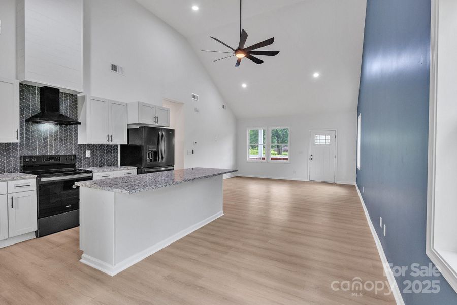 Furnished interior view inside a new home in , Cherryville (Image 6).