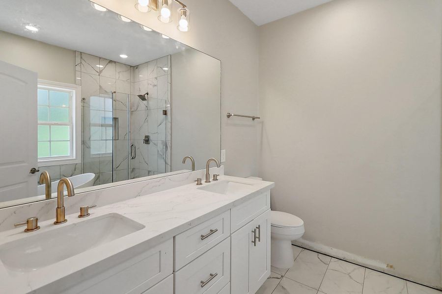 Primary bathroom Primary bathroom