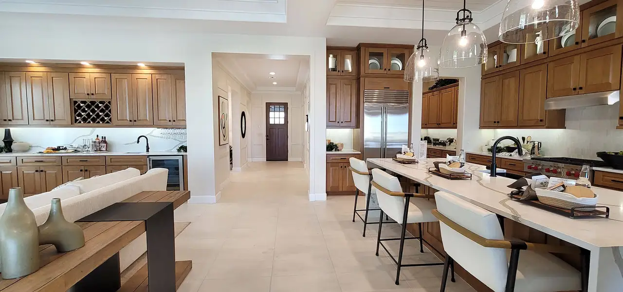Representative furnished interior of a home built from the Avalon by Robson Resort Communities in Robson Ranch Arizona, Eloy (Image 7).