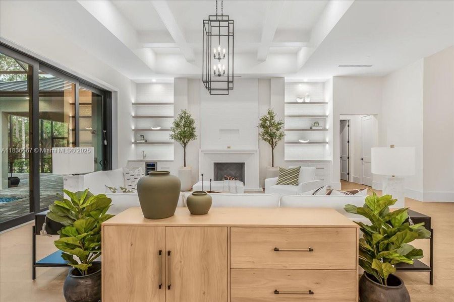 Furnished interior view inside a new home in , Naples (Image 32).