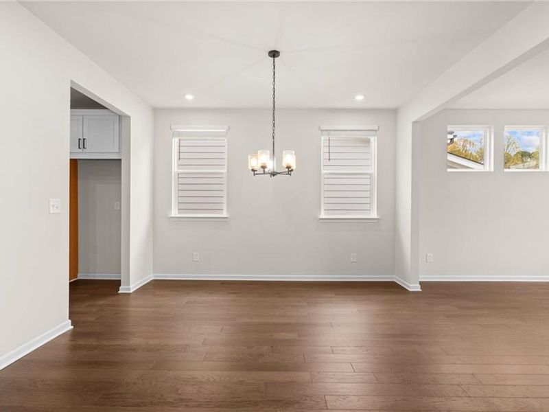 Spacious, unfurnished interior of a new home in Kelly Preserve, Loganville (Image 22).