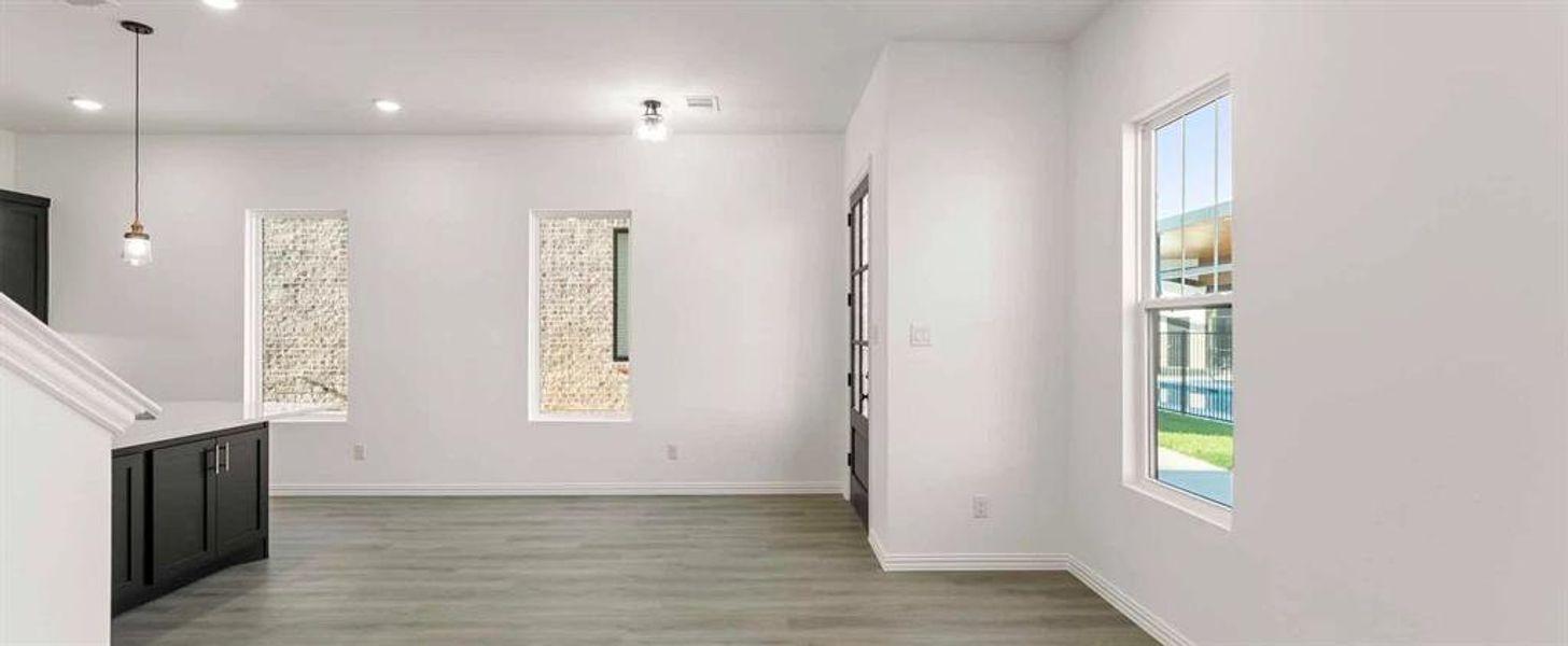 Open Living-Dining Room