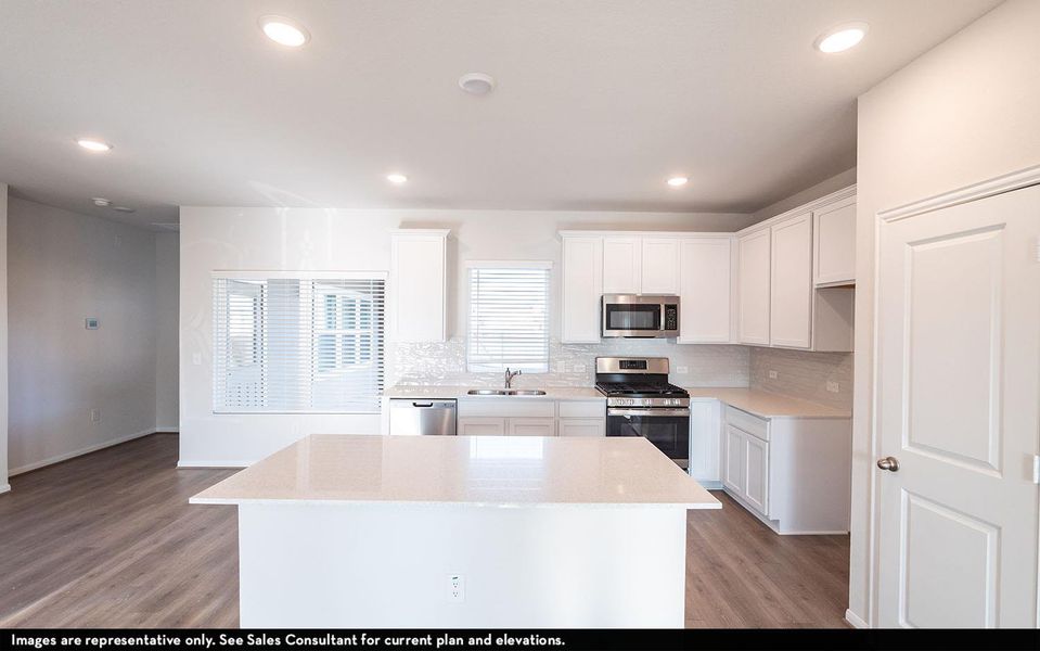 Furnished interior view inside a new home in Brooklands, Hutto (Image 6). Furnished interior view inside a new home in Brooklands, Hutto (Image 6).