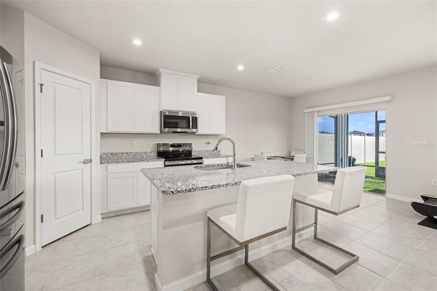 Furnished interior view inside a new home in , Sumterville (Image 41).