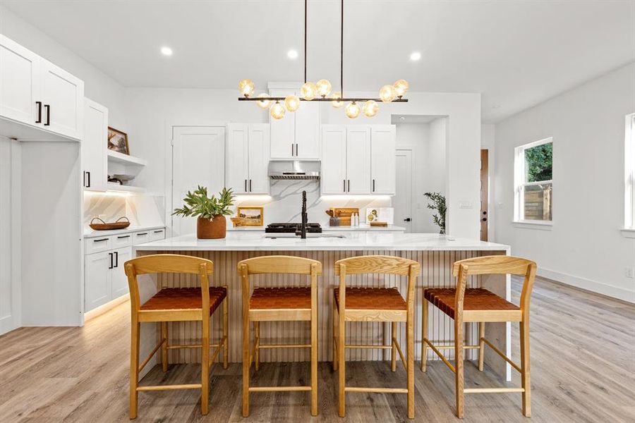 Furnished interior view inside a new home in , Dallas (Image 7).