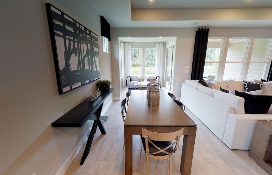 Representative furnished interior of a home built from the Palmary by Del Webb in Del Webb Sunbridge, St. Cloud (Image 18).