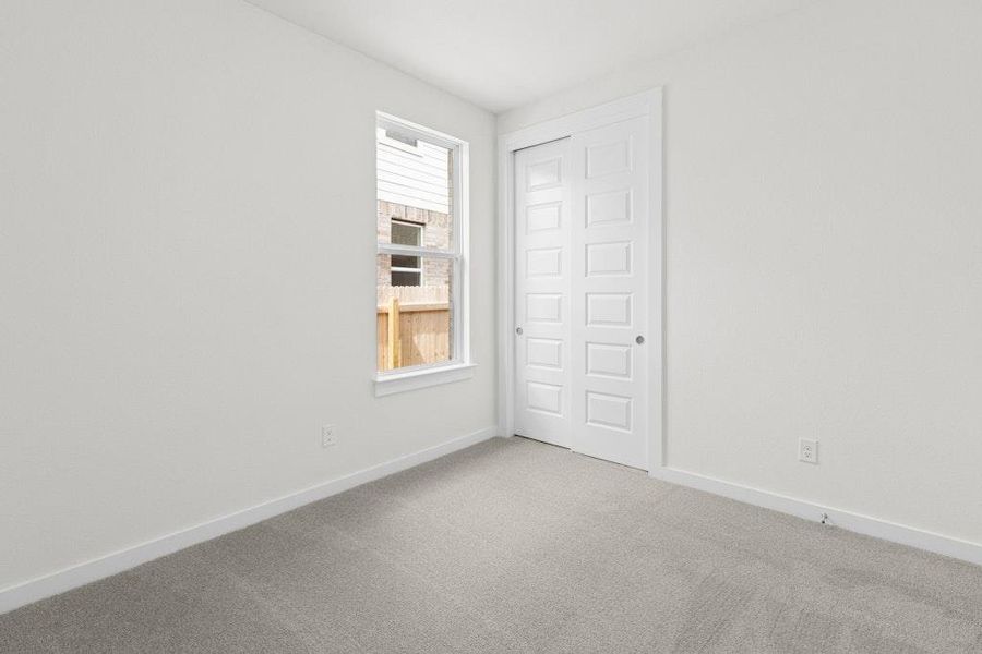 Spacious, unfurnished interior of a new home in Santa Rita Ranch, Liberty Hill (Image 17). Spacious, unfurnished interior of a new home in Santa Rita Ranch, Liberty Hill (Image 17).