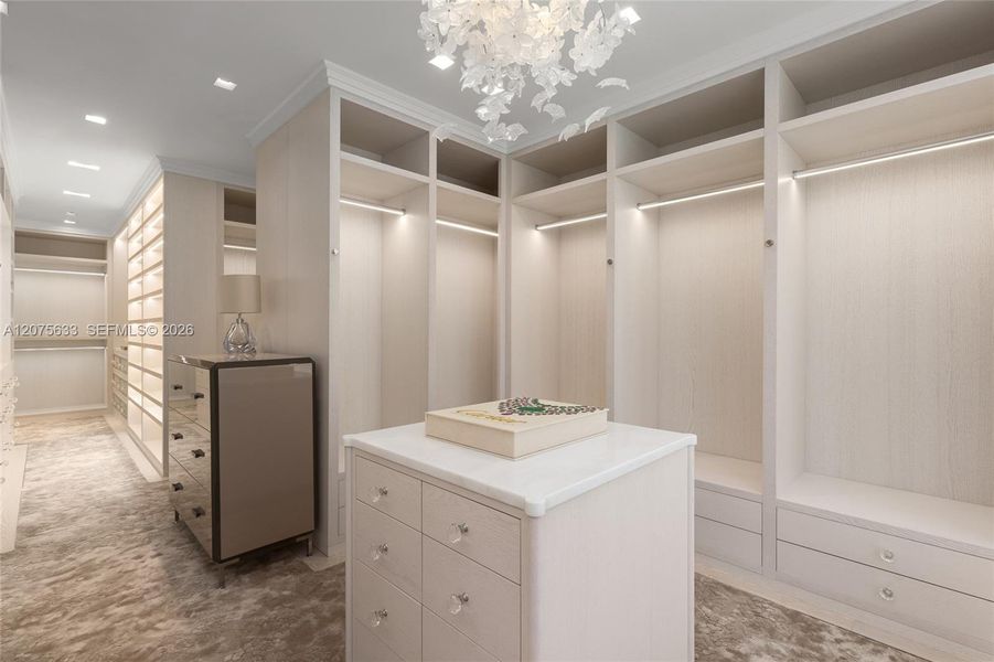 Furnished interior view inside a new home in , Sunny Isles Beach (Image 50).