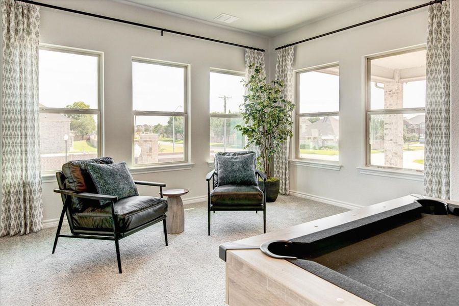 Representative furnished interior of a home built from the Dublin by Sandlin Homes in Lakesong, Midlothian (Image 53). Representative furnished interior of a home built from the Dublin by Sandlin Homes in Lakesong, Midlothian (Image 53).