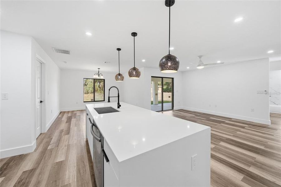 Furnished interior view inside a new home in , Port Charlotte (Image 11). Furnished interior view inside a new home in , Port Charlotte (Image 11).